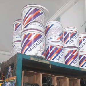 CAT TEMBOK MARATHON 5KG SEMUA WARNA CAT DINDING LUAR CAT DINDING DALAM INTERIOR EKSTERIOR