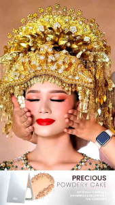 Inez precious powder cake - 01. natural