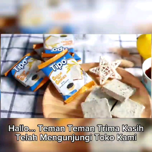TIPO Biskuit Cream Egg Cookies Vietnam Gurih dan Enak Eceran