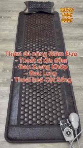 Thảm đá nóng giảm đau toàn thân và giảm mỡ 50x150cm