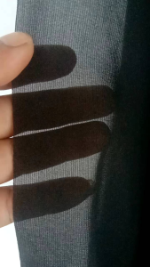 Kain Sifon Silk Jetblack A L:150cm: Kualitas Tinggi & Pilihan Desain Fashion