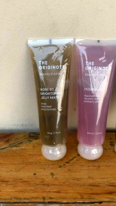 The Originote Mask BHA Charcoal Clay dan Jelly Pemutih Wajah Rose B3