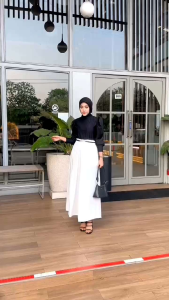 ROK KULOT CHELLIE PLEATS - RokCel Wanita Premium Import Korean Style