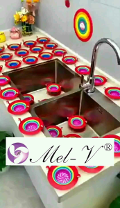 Saringan Wastafel Rainbow: Solusi Tahan Lama untuk Kotoran Cuci Piring