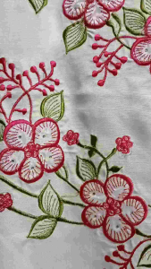 BAKAL BAHAN GAMIS BORDIR ORGANDI MIRING Material Polyester Warna Variasi Ukuran Bahan 3 Meter - Lazada