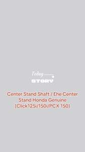 Center Stand Shafts for Honda Click125i, 150i & PCX 150: A Comprehensive Guide