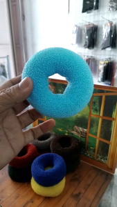 IKAT RAMBUT DONAT JUMBO 1 PAK(12 PCS) AKSESORIS