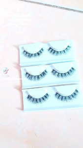 bulu Mata Hafizah 3D WSP short isi 12 Pcs 12 Pasang Lusinan free TUTUP Mika