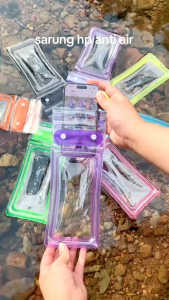 SARUNG HP ANTI AIR/WATERPROOF HP/PELINDUNG HP ANULTI AIR UKURAN XL