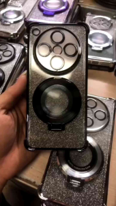 🅱🅴🆂🆃🄱🅲 Casing Oppo Find X8 Pro Chrome Bumper Case Ring Cermin