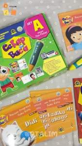 BUKU PRASEKOLAH : PELANGI CEKAP BACA SET A SET B SET C & PEN PINTAR