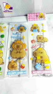 Penggaris Lucu 1 Set Isi 4 Pcs Ruler Premium Perlengkapan Sekolah