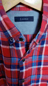 Kemeja Flanel Rageblue Original Second Size M