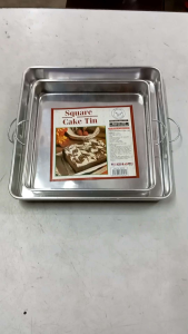 EAGLEWARE Aluminium Bakeware Square Cake Tin 铝制烘培方形蛋糕模具 Aluminium Segi Empat Kek Tin