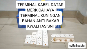 STOP KONTAK GEPENG / STOP KONTAK LISTRIK CAHAYA PLUS LAMPU