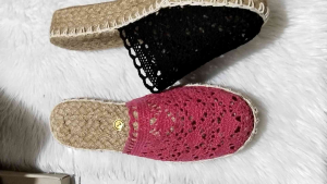 Flatform 1 inches Halfshoes Lace Made in Liliw