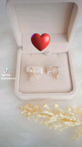 Anting Mutiara Gold Berkilau Lapis Emas Awet Anti Luntur