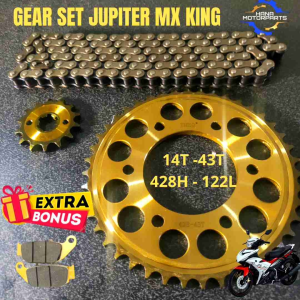 GEAR SET JUPITER MX KING 150 GIR PAKET VIXION NEW