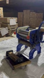 mesin penggiling mie manual sg-150-4 seagull tanpa bering | alat pembuat mie & pangsit kuat & hemat | gilingan mie rumahan praktis & mudah dipakai