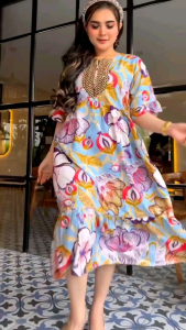 Dress Renda Sultan Mutia Bunga Busui Rempel