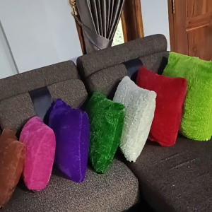 Sarung bantal sofa SARUNG BANTAL KURSI TAMU Sarung Bantal Sofa Bulu Rasfur