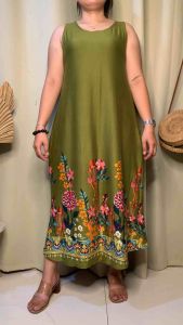 2XL to 3XL ERIKKA MATERNITY DRESS PAMBAHAY DUSTER SLEEVELESS