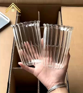 Ly thủy tinh chịu nhiệt siêu nhẹ mã Lp05 dung tích 450ml