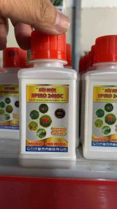 Chế phẩm SPIRO 240SC chuyên phòng trừ Nhện Đỏ Ung Trứng trên cây Hoa kiểng Cây Ăn Trái Mai Vàng - Chai 100ml