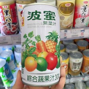 Nước ép rau quả tổng hợp đài loan 335ml 波蜜果菜汁