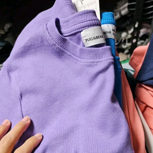 PULL&BEAR Ribbed Crop Top | Soft And Stretchable