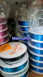 Tali Senar Crystal Tali Kenur Tec Bening Tali Senar Elastis Tali Membuat Gelang Dan Kalung