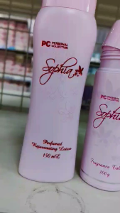 PERSONAL COLLECTION SOPHIA PERFUMED REJUVENATING LOTION 150ml AND FRAGRANCE TALC 100g BUY 1 TAKE 1 AND 1PC