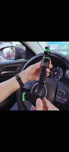 Car Phone Holder Multifunctional 360 Degree Rotatable Auto Rearview Mirror Seat Hanging Clip Bracket Cell Phone Holder