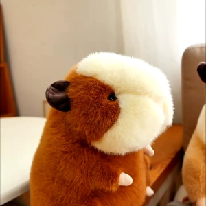 Chubby Guinea Pig Plush Toy Soft Stuffed Animal 25cm