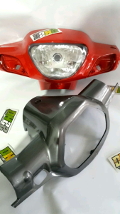 Batok Totok Depan Belakang & Lampu Kepala Depan Suzuki Shogun R 110 New Shogun 110 New Warna Merah