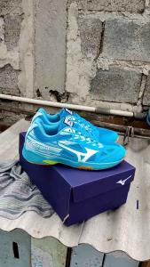 Sepatu badminton wanita sol karet anti slip ukuran 36 37 38 39 40.