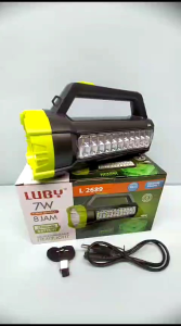 Senter Luby L-2689 7 Watt: Senter Tahan Air & Portabel untuk Outdoor