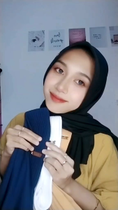 Pashmina Pet Oval Jersey Abellia.id