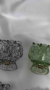 Jedai kristal gliter bening isi 6 pcs jepit jedai crystal