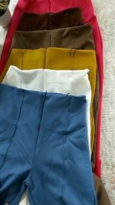 celana scuba cutbray highwaist kualitas premium