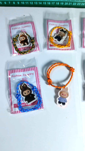 12 pcs GELANG GUNUNG gelang tali motif labubu