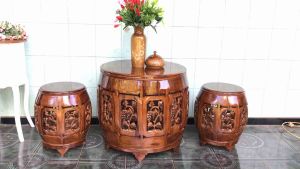 PROMO KURSI TERAS GENDANG JATI JEPARA