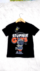 Kaos Stumble Guys Anak Laki Laki Perempuan Cotton 30s 1-10 Tahun