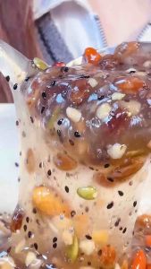 [ Combo 2 Hộp Miễn Ship] Bột Củ Sen Mix Táo Đỏ Hạnh Nhân Ngân Nhĩ + Hoa Quế Hạnh Nhân hộp 500g