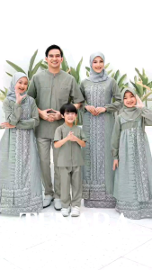 Gamis Seply Tenara Sarimbit Lebaran Dress Terbaru