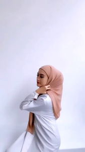 HIJAB SEGI EMPAT INSTAN TURKI 2 LAYAR // JILBAB kerudung SEGI EMPAT 2in1 PLUS INNER TURKI CEPOL