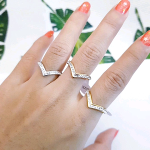 Cincin Berkualitas Tinggi: Cincin Titanium Fuji Anti Karat xds027