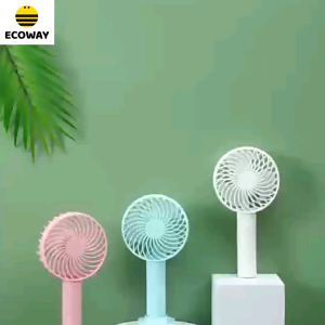 Portable USB Rechargeable Mini Fan Desk Fan Kipas Meja Phone Holder Stand