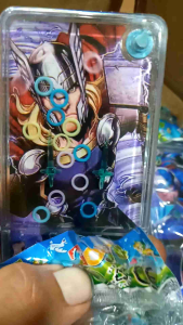 MAINAN ANAK GIMBOT AIR BAHAN AKRRLIK TINGGI 11cm