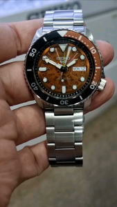 SEIKO 5 SPORTS Automatic Silver Tone Stainless Steel Watch SRPJ47K1 (3 Year Warranty)